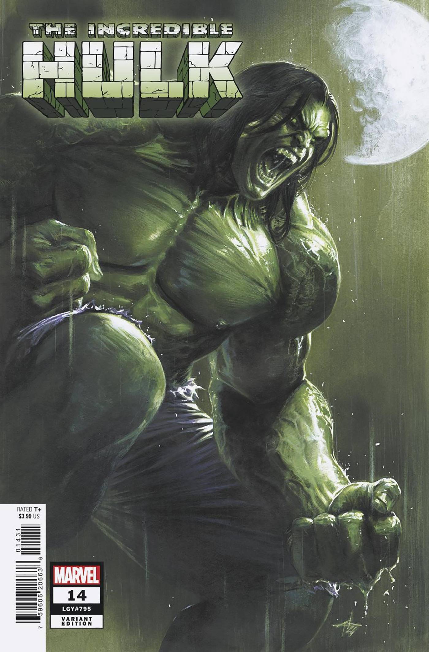 INCREDIBLE HULK #14 GABRIELE DELL'OTTO VARIANT [DPWX]