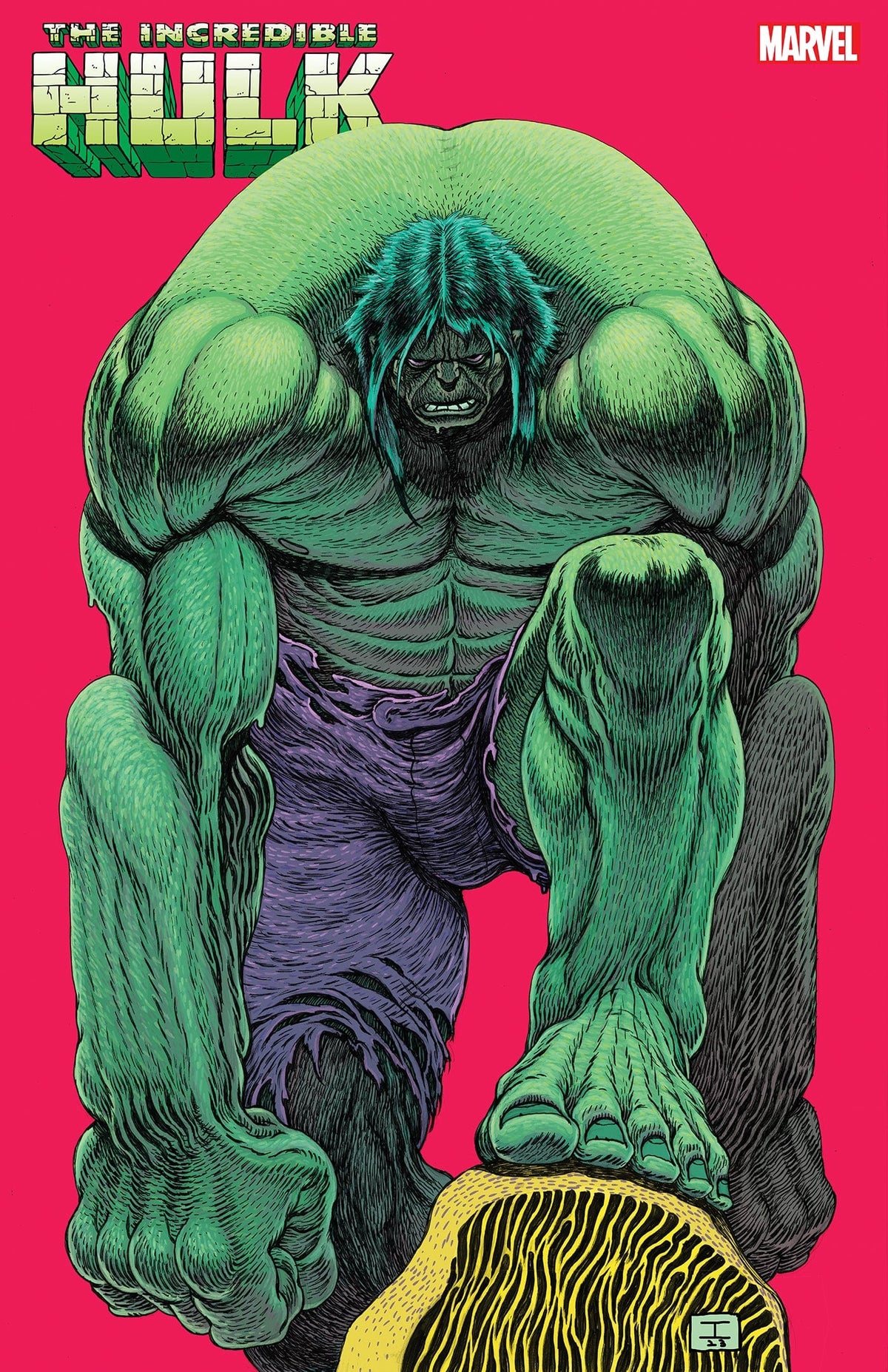 Marvel Comic Books INCREDIBLE HULK #17 IAN BERTRAM VARIANT 75960620663601731 PRH-75960620663601731