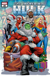 Marvel Comic Books INCREDIBLE HULK #20 GREG LAND WINTER HOLIDAY VARIANT 75960620663602031 PRH-75960620663602031