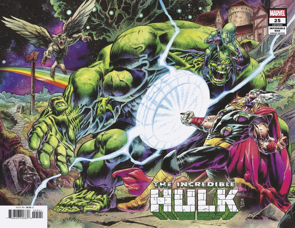 Marvel Comic Books INCREDIBLE HULK #25 NIC KLEIN IMPOSSIBLE MAN POP-UP VARIANT 75960620663602541 PRH-75960620663602541