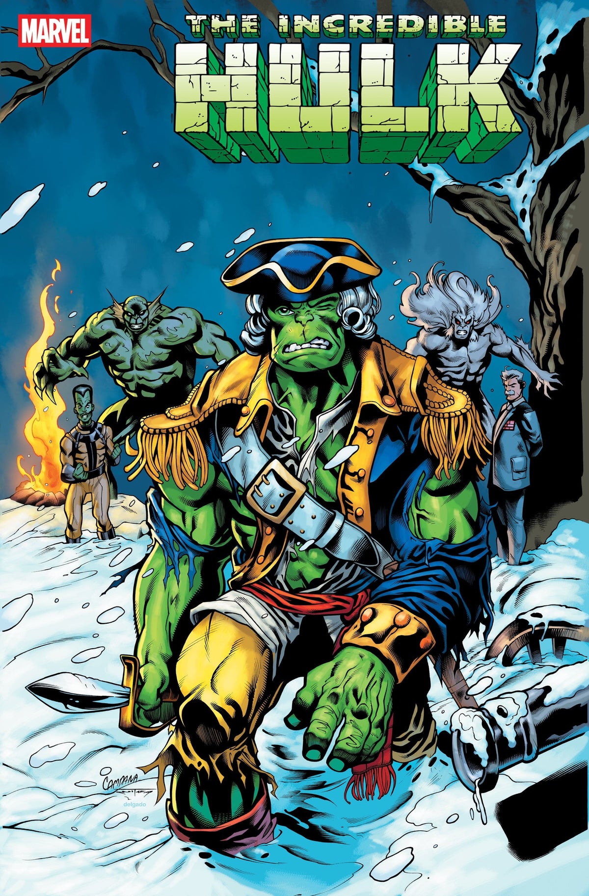 Marvel Comic Books INCREDIBLE HULK #29 CHRIS CAMPANA 250TH HOMAGE VARIANT 75960620663602921 PRH-75960620663602921