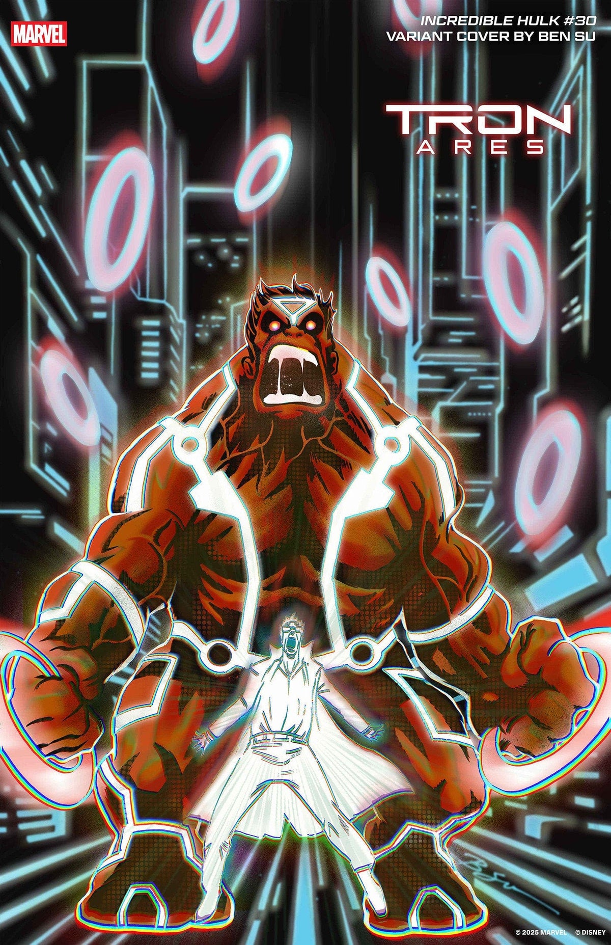 Marvel Comic Books INCREDIBLE HULK #30 BEN SU TRON: ARES VARIANT 75960620663603051 PRH-75960620663603051