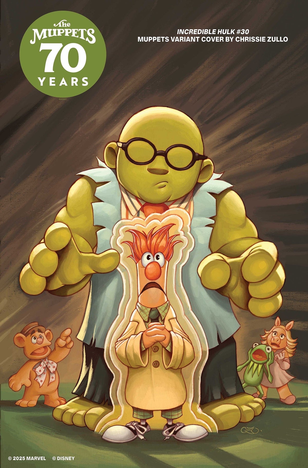 Marvel Comic Books INCREDIBLE HULK #30 CHRISSIE ZULLO MUPPETS VARIANT 75960620663603021 PRH-75960620663603021