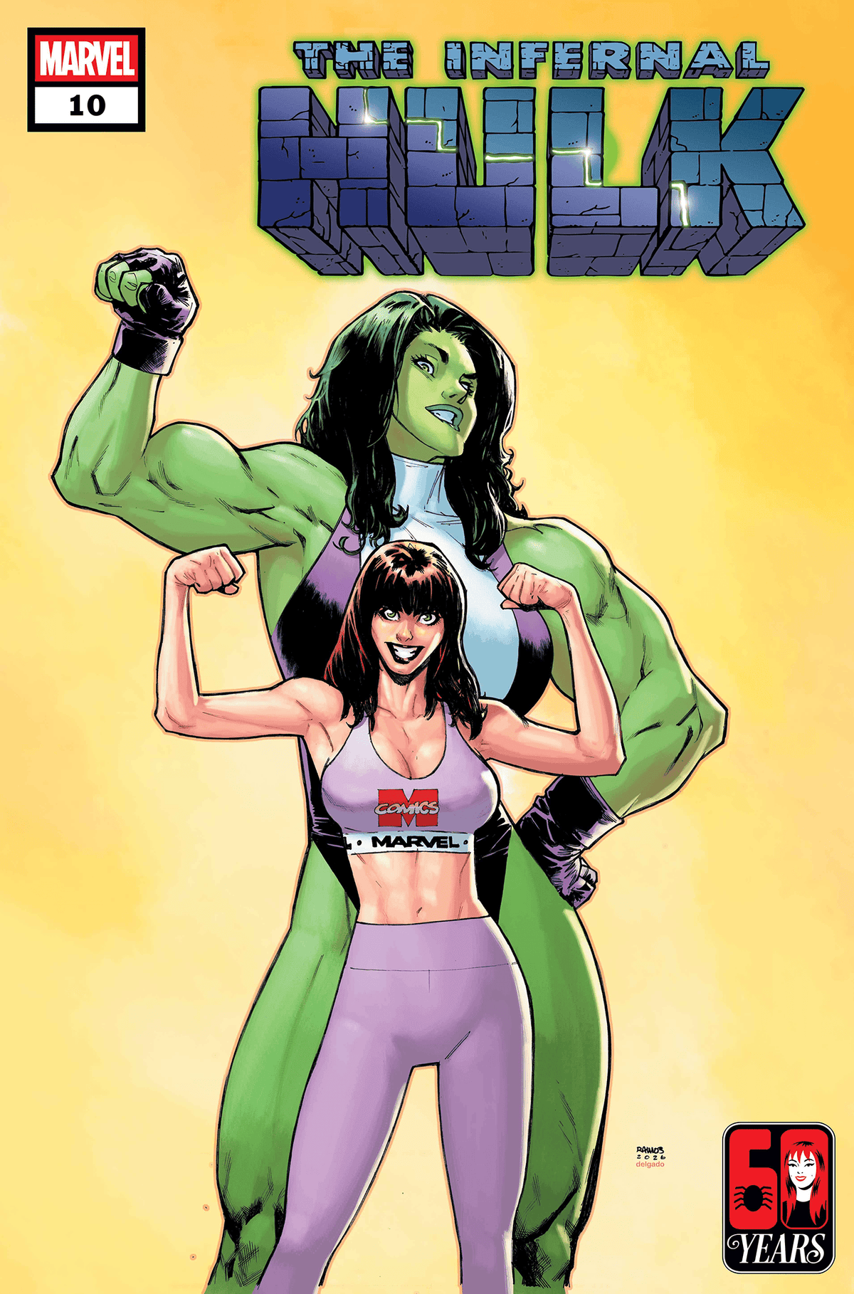 Marvel Comic Books INFERNAL HULK #10 HUMBERTO RAMOS MARY JANE WATSON VARIANT (Release Date: 08/12/2026) 75960621361001021 PRH-75960621361001021