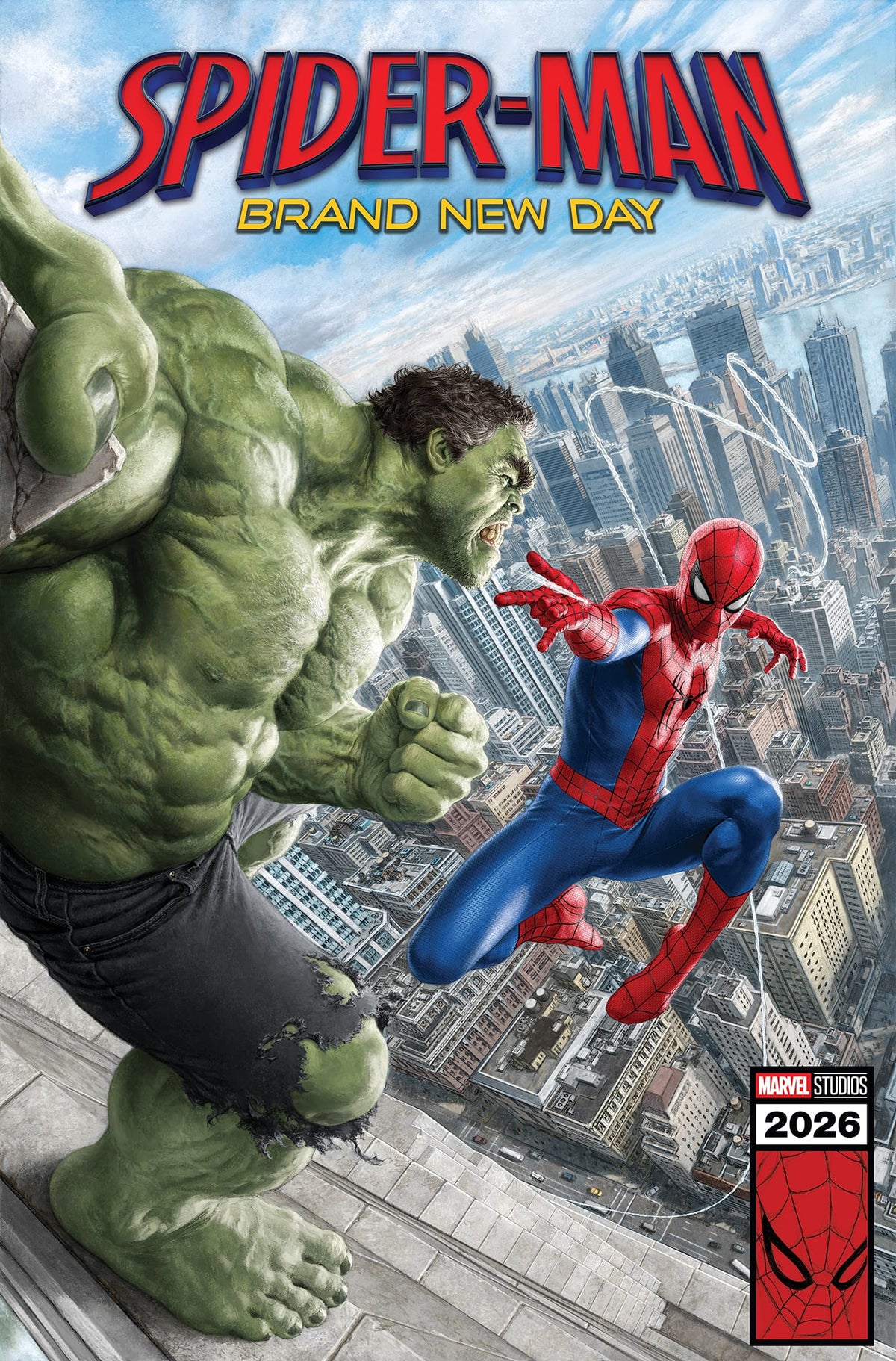 Marvel Comic Books INFERNAL HULK #10 MAURO CASCIOLI SPIDER-MAN: BRAND NEW DAY MARVEL STUDIOS VARIANT (Release Date: 08/12/2026) 75960621361001061 PRH-75960621361001061