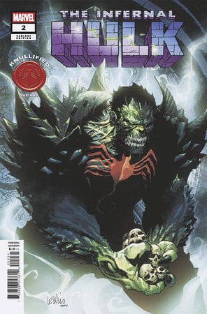 Marvel Comic Books INFERNAL HULK #2 LEINIL YU KNULLIFIED VARIANT 75960621361000231 PRH-75960621361000231