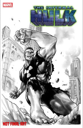 Marvel Comic Books INFERNAL HULK #4 ARIO ANINDITO HELL'S KITCHEN VARIANT 75960621361000421 PRH-75960621361000421