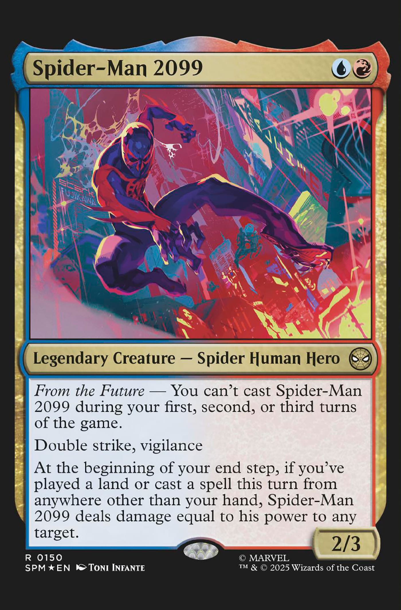 INFERNAL HULK #7 TONI INFANTE MAGIC: THE GATHERING VARIANT