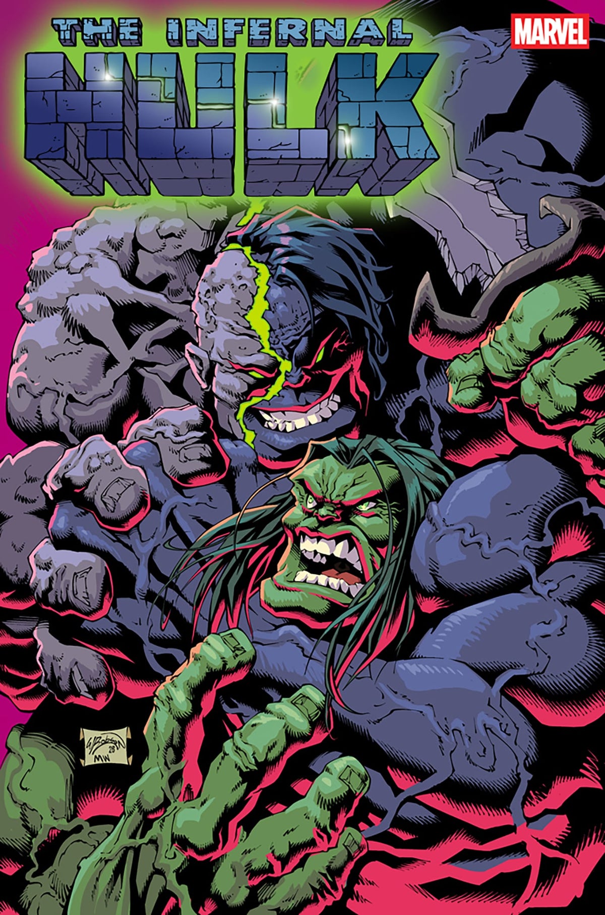 Marvel Comic Books INFERNAL HULK #8 WILL ROBSON VARIANT 75960621361000841 PRH-75960621361000841