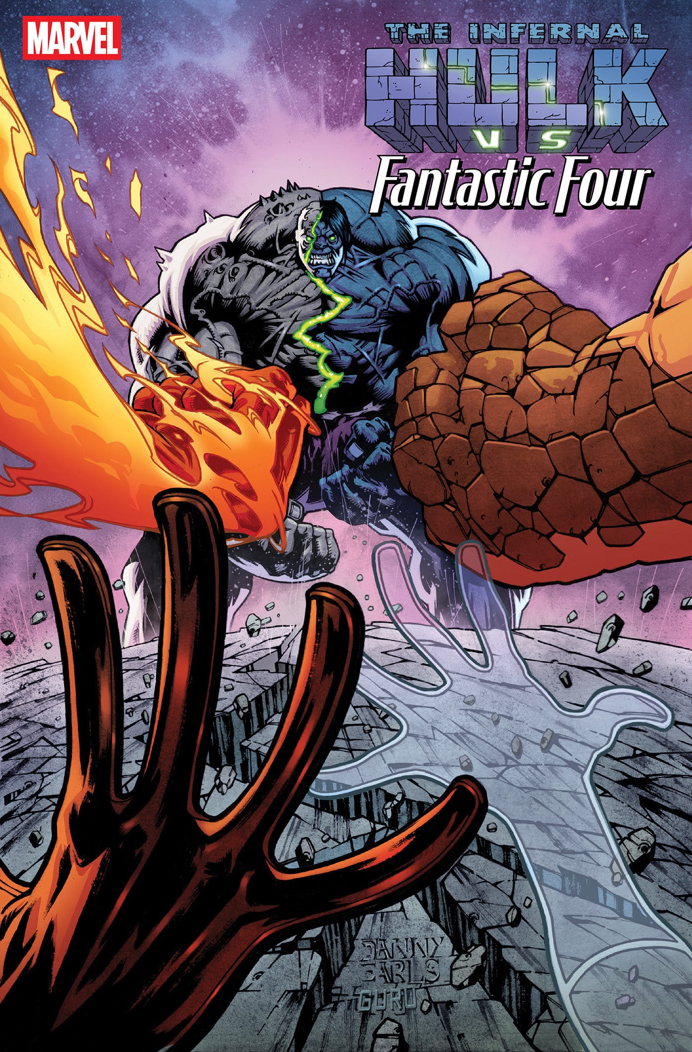INFERNAL HULK VS. FANTASTIC FOUR #1 DANNY EARLS VARIANT (Release Date: 10/14/2026)