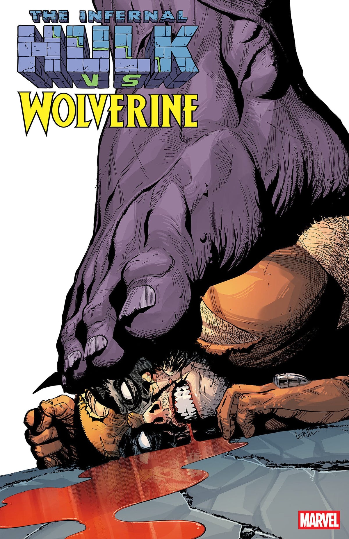Marvel Comic Books INFERNAL HULK VS. WOLVERINE #1 LEINIL YU VARIANT (Release Date: 09/23/2026) 75960621584300151 PRH-75960621584300151