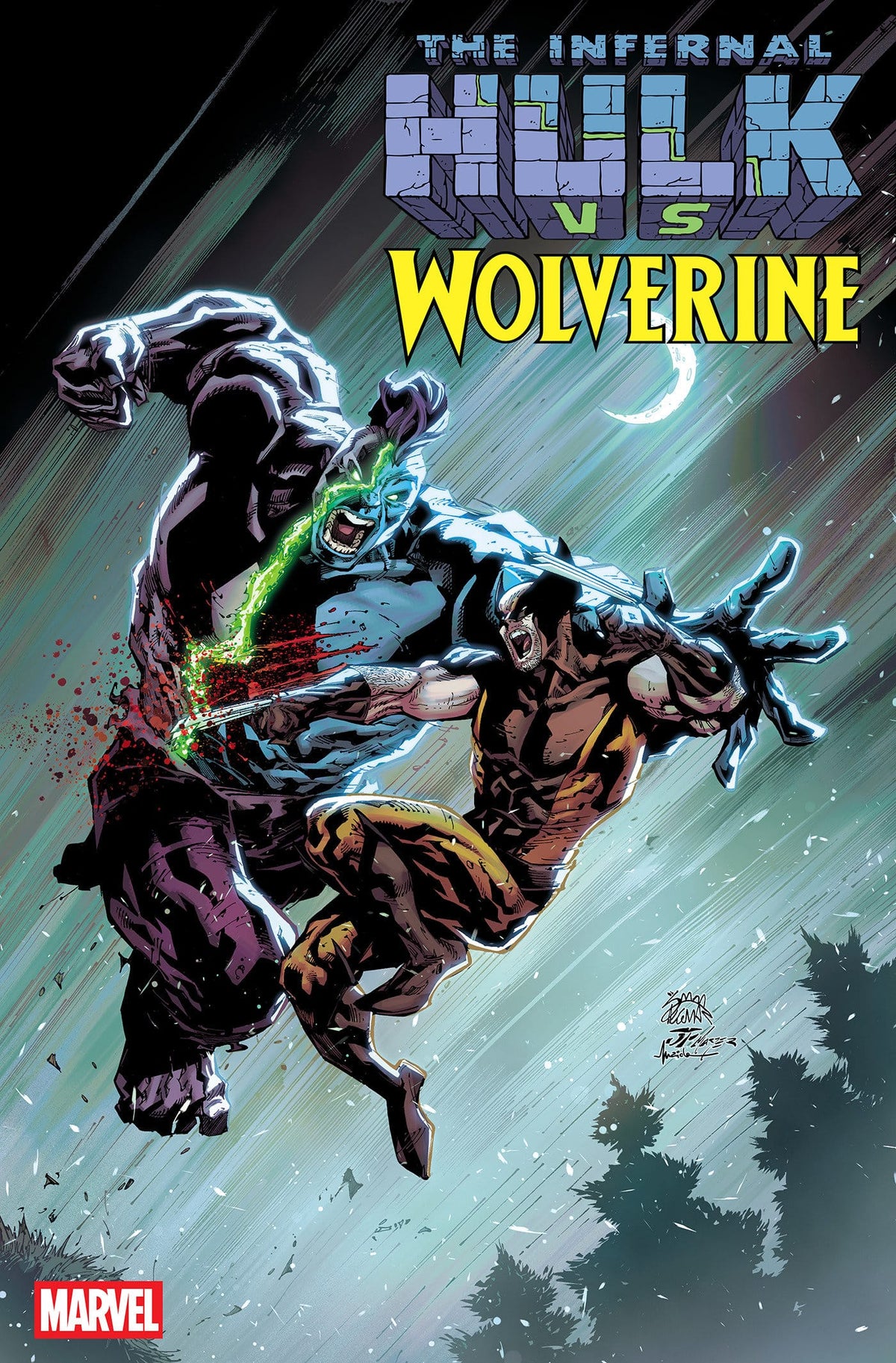 Marvel Comic Books INFERNAL HULK VS. WOLVERINE #1 RYAN STEGMAN VARIANT (Release Date: 09/23/2026) 75960621584300141 PRH-75960621584300141