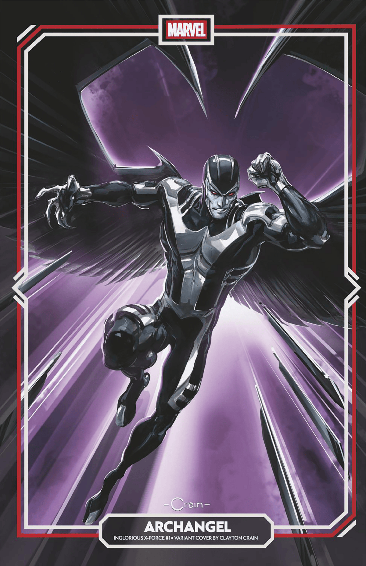 Marvel Comic Books INGLORIOUS X-FORCE #1 CLAYTON CRAIN VARIANT 75960621362700121 PRH-75960621362700121