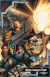 Marvel Comic Books INGLORIOUS X-FORCE #1 GEOFF SHAW X-MEN TRADING CARD VARIANT 75960621362700151 PRH-75960621362700151
