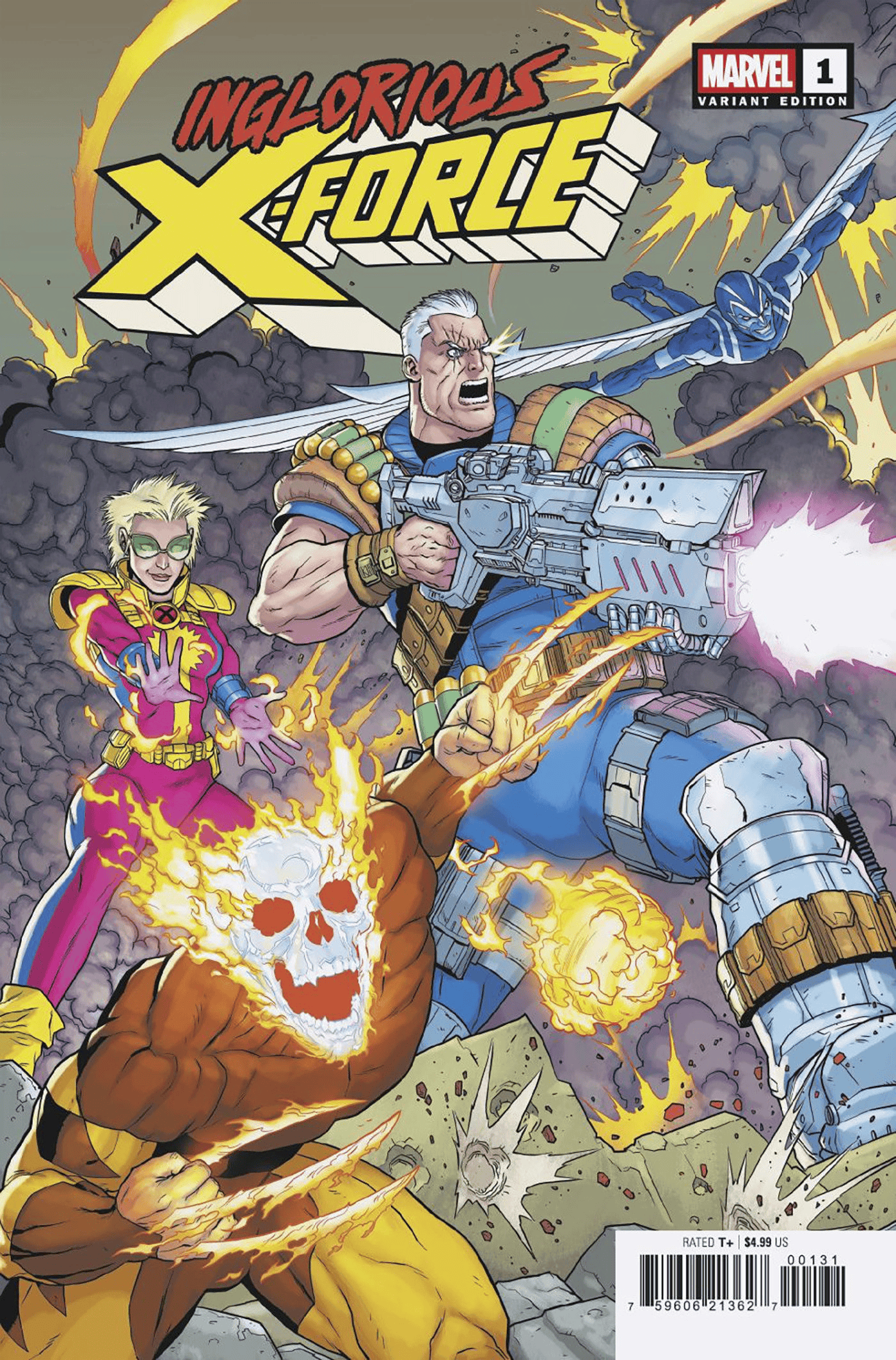 INGLORIOUS X-FORCE #1 JACEN BURROWS VARIANT