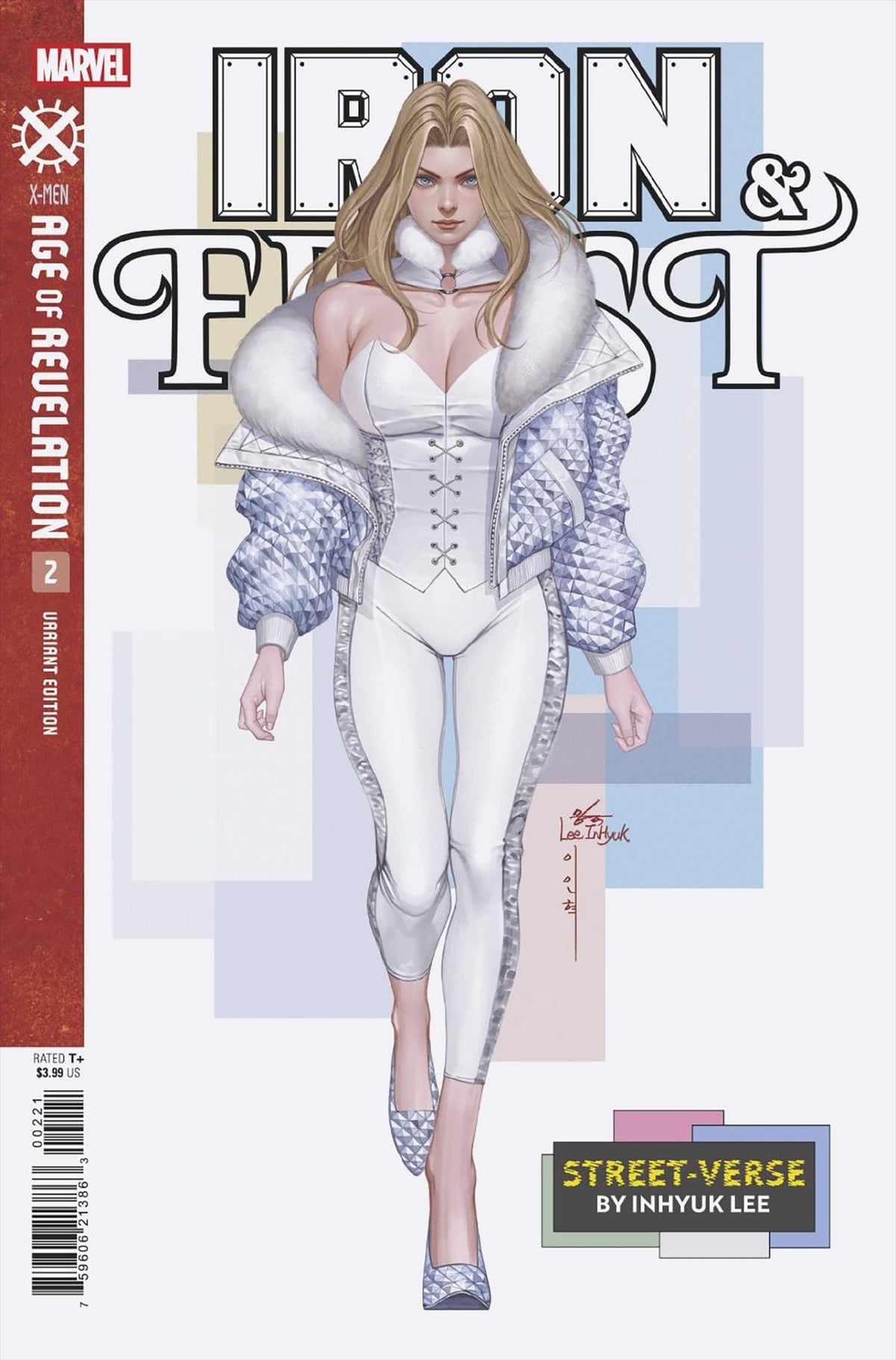 Marvel Comic Books IRON & FROST #2 INHYUK LEE STREET-VERSE VARIANT [AOR] 75960621386300221 PRH-75960621386300221