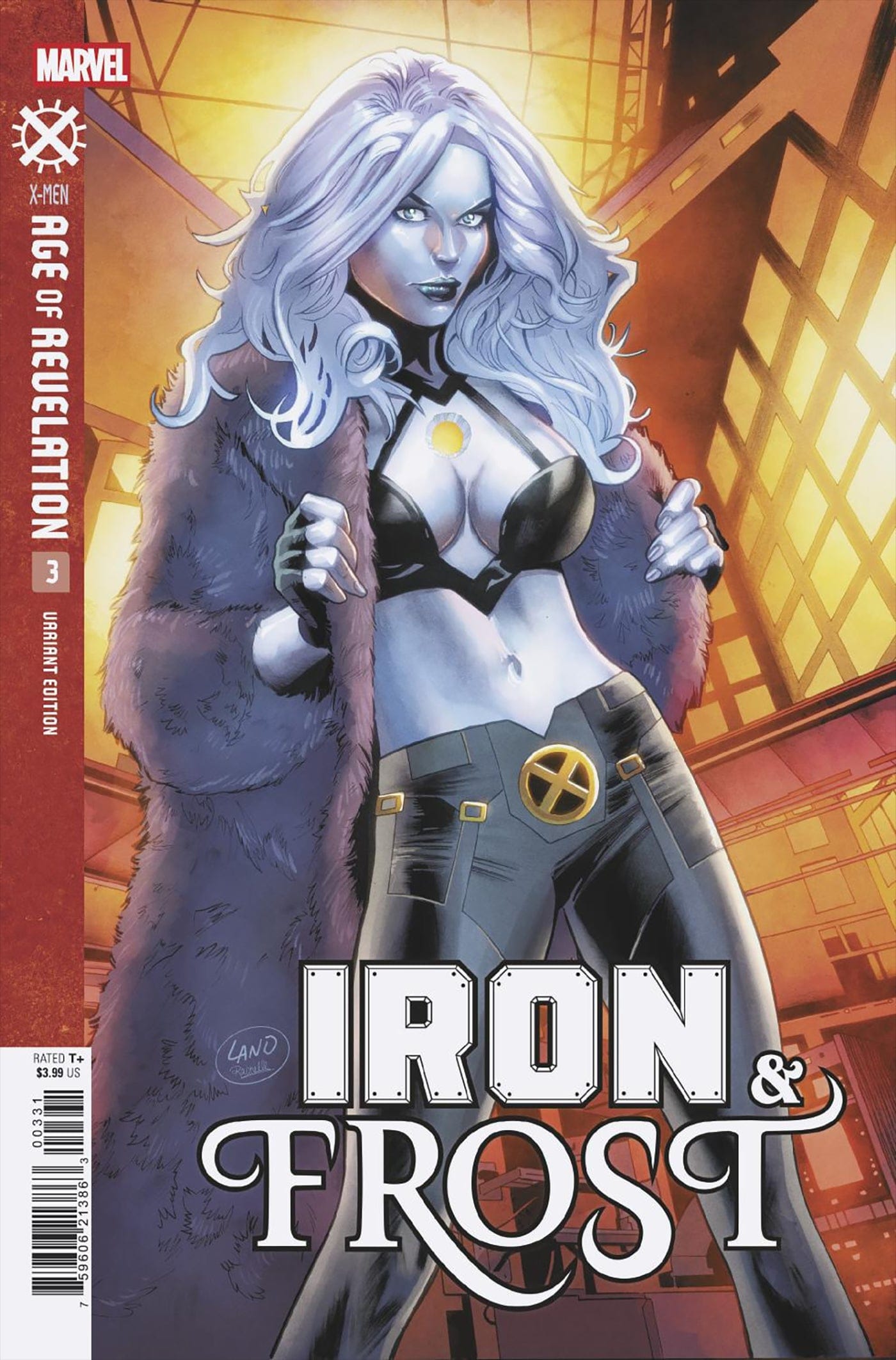 IRON & FROST #3 GREG LAND VARIANT [AOR]