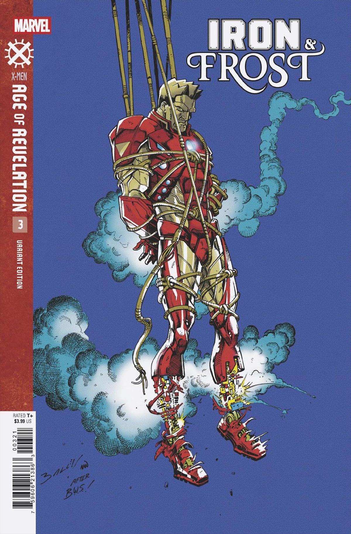 Marvel Comic Books IRON & FROST #3 MARK BAGLEY VARIANT [AOR] 75960621386300321 PRH-75960621386300321