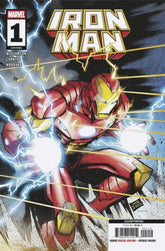 Marvel Comic Books IRON MAN #1 GERARDO SANDOVAL 2ND PRINTING VARIANT 75960621491400112 PRH-75960621491400112