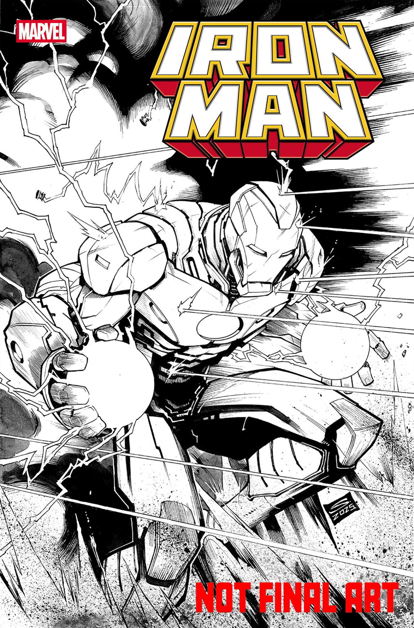 IRON MAN #1 GERARDO SANDOVAL FOIL VARIANT