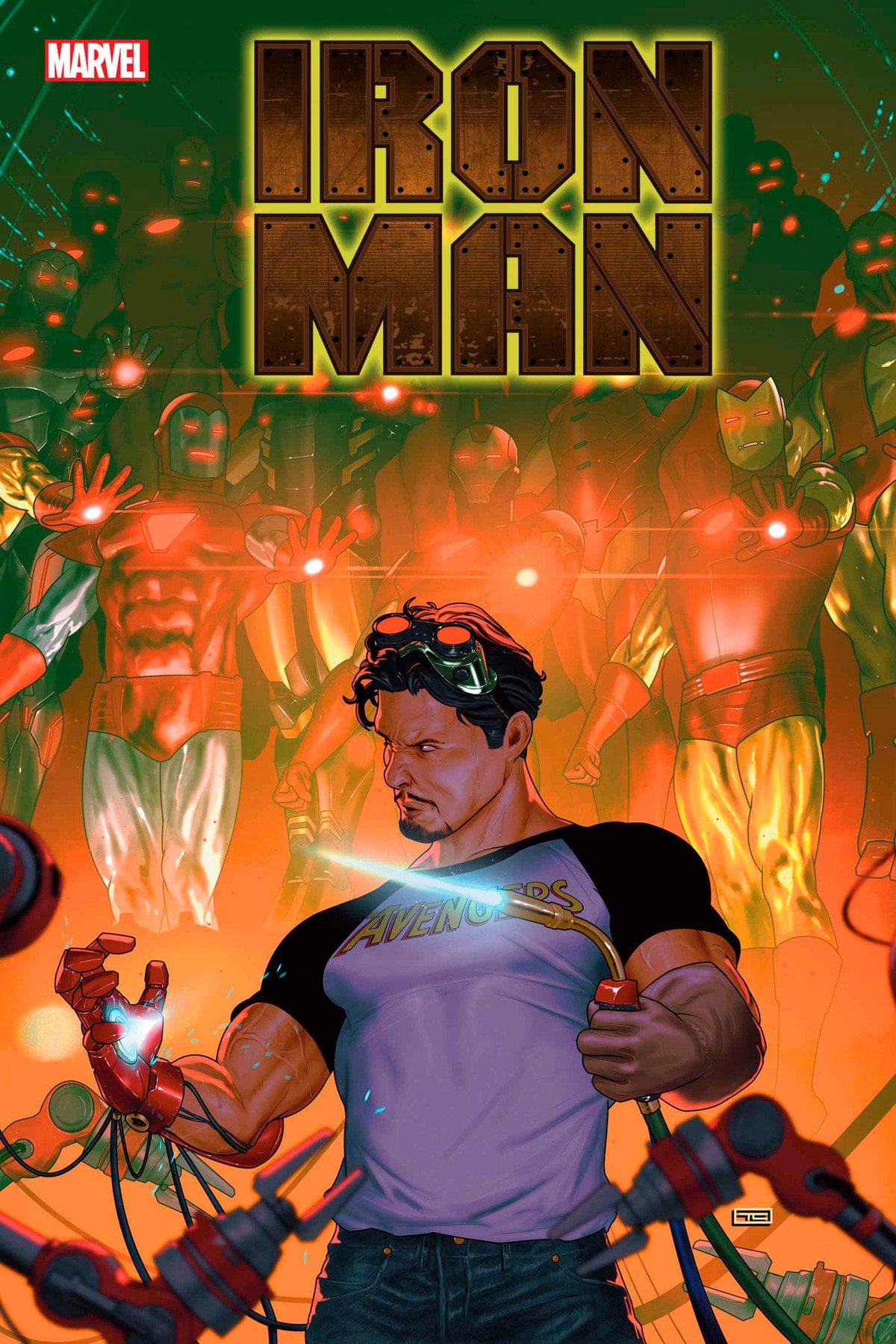 Marvel Comic Books IRON MAN #2 TAURIN CLARKE VARIANT 75960620898200231 PRH-75960620898200231