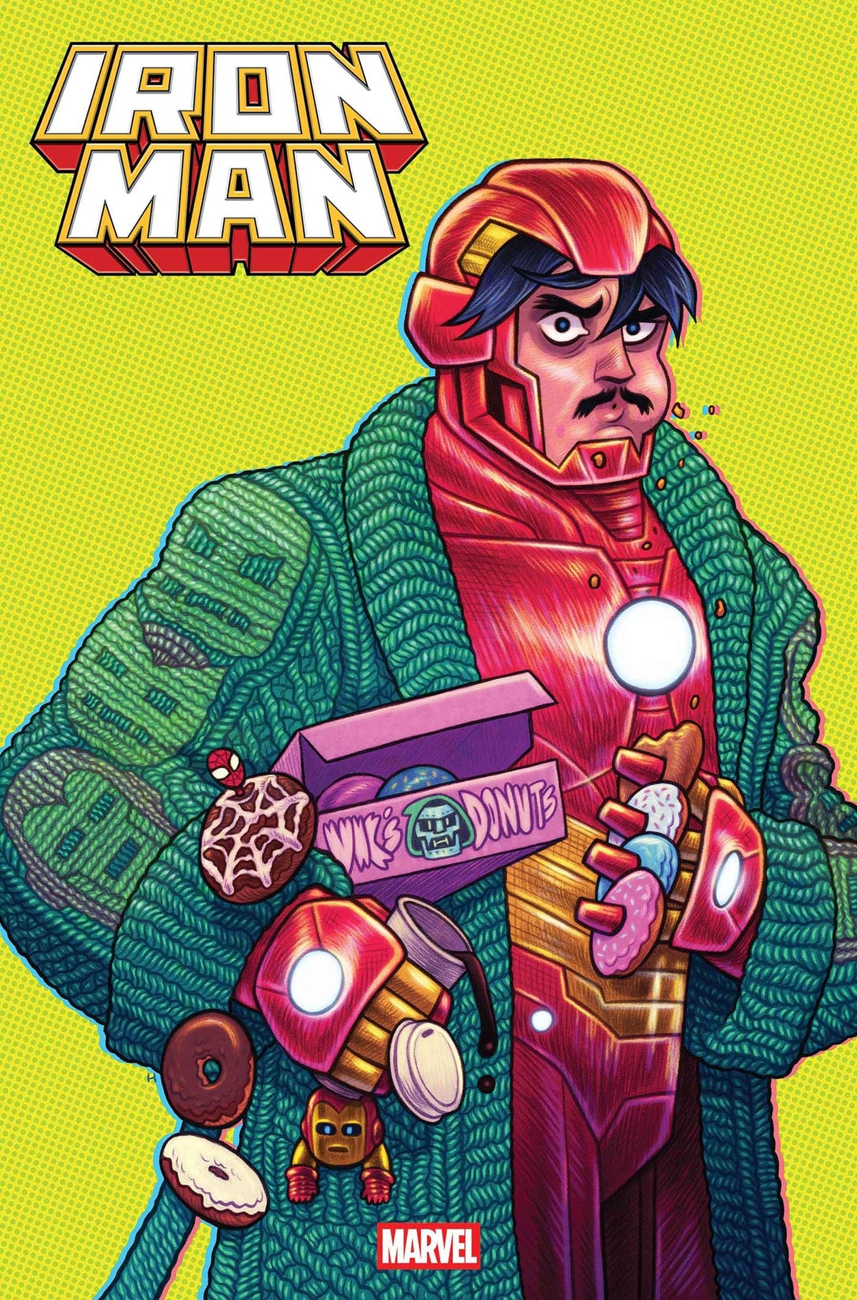 Marvel Comic Books IRON MAN #4 DAN HIPP VARIANT 75960621491400441 PRH-75960621491400441