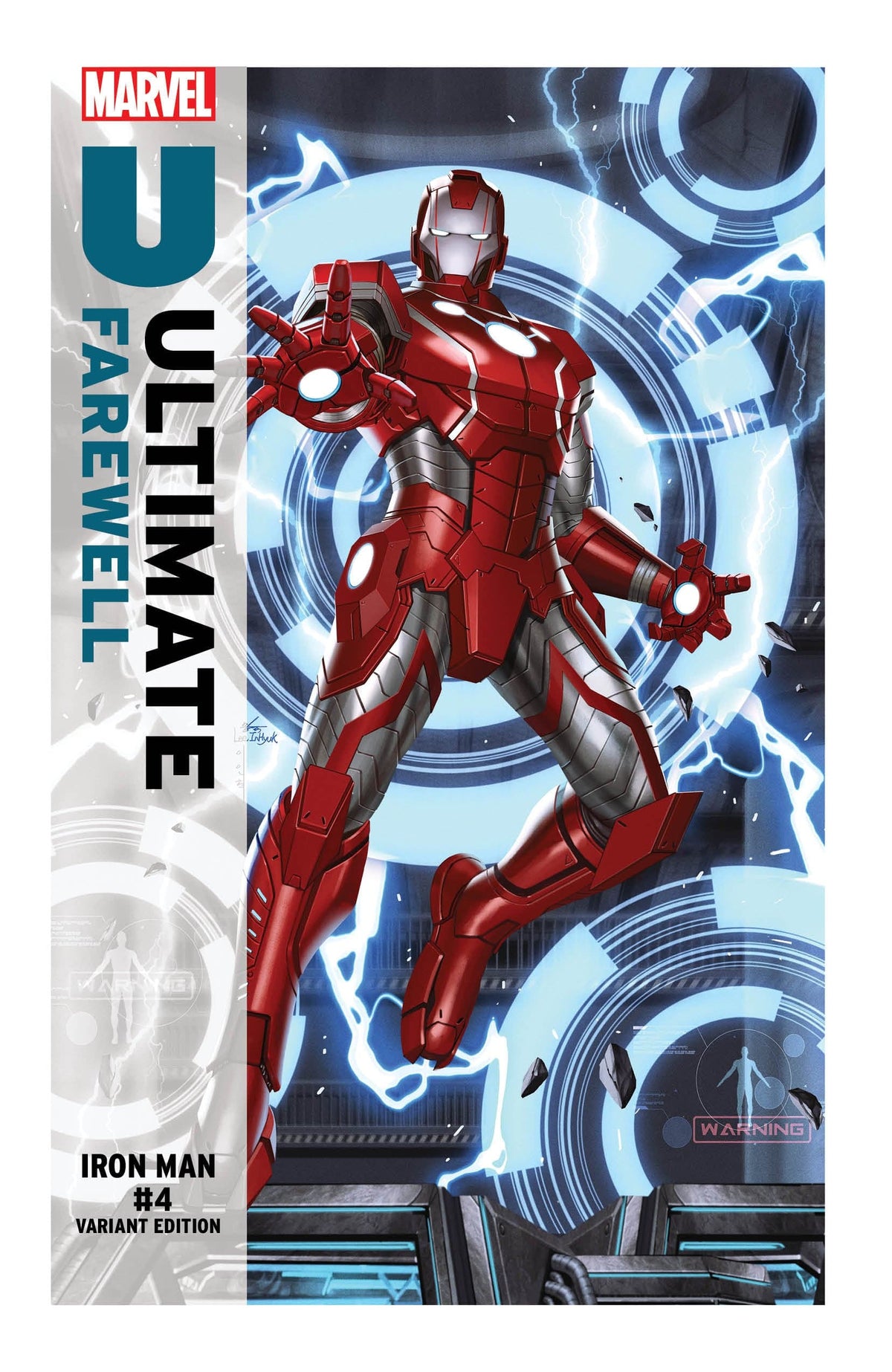 Marvel Comic Books IRON MAN #4 INHYUK LEE ULTIMATE FAREWELL VARIANT 75960621491400451 PRH-75960621491400451