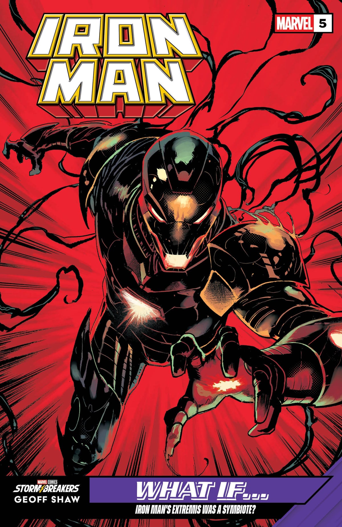 Marvel Comic Books IRON MAN #5 GEOFF SHAW WHAT IF...? VARIANT 75960621491400541 PRH-75960621491400541