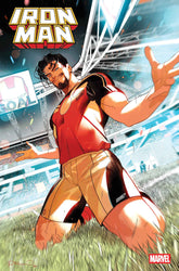 Marvel Comic Books IRON MAN #6 SIMONE DI MEO MARVEL SOCCER VARIANT 75960621491400651 PRH-75960621491400651