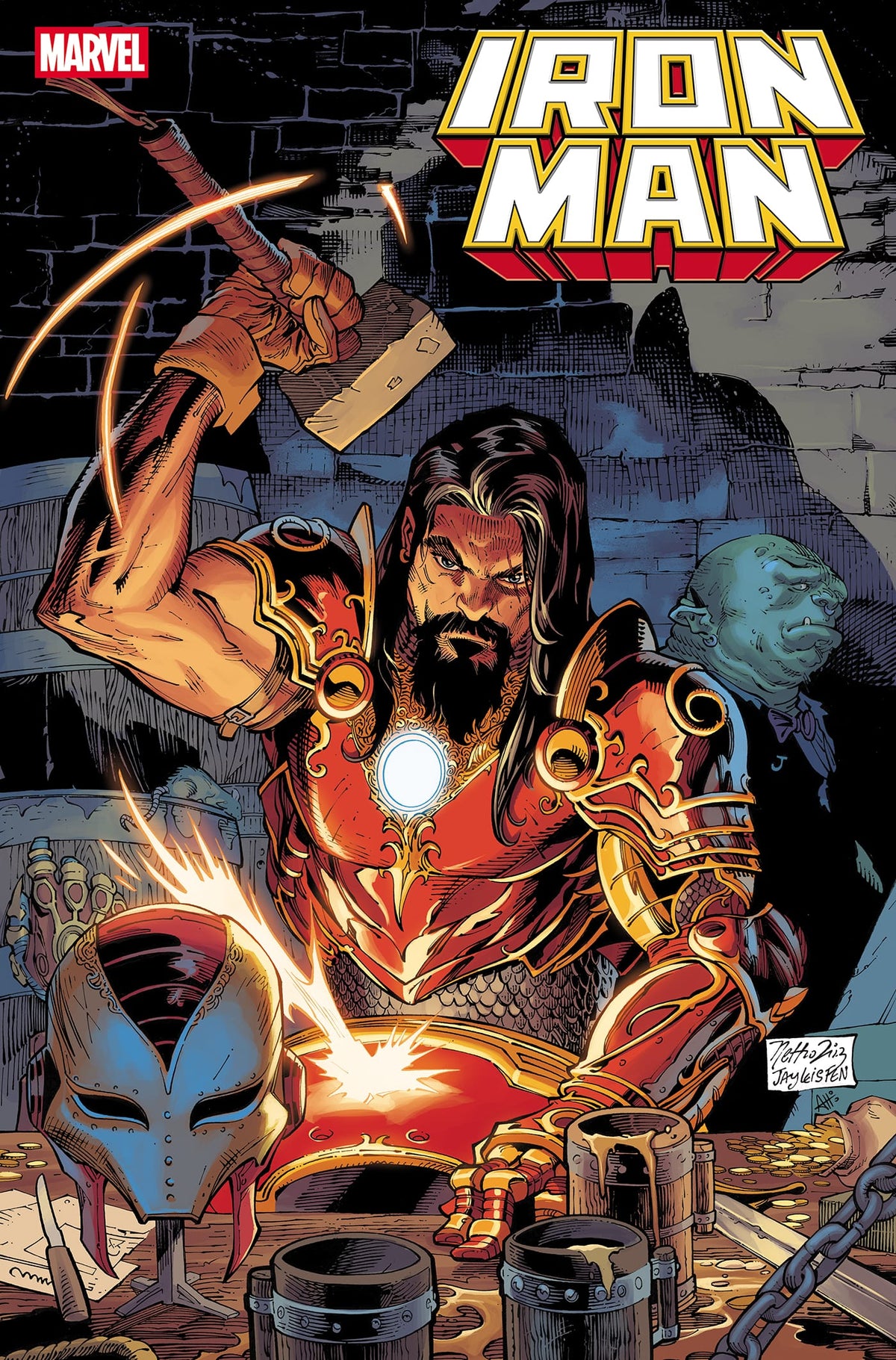 Marvel Comic Books IRON MAN #8 NETHO DIAZ ISEKAI VARIANT (Release Date: 08/05/2026) 75960621491400821 PRH-75960621491400821