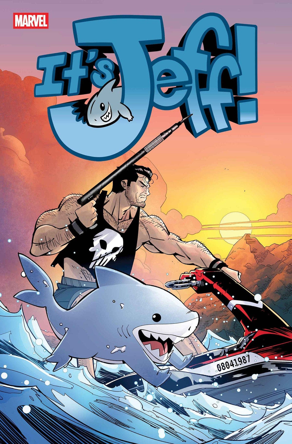 Marvel Comic Books IT'S JEFF MEETS DAREDEVIL #1 TBD ARTIST VARIANT A 75960621572000121 PRH-75960621572000121