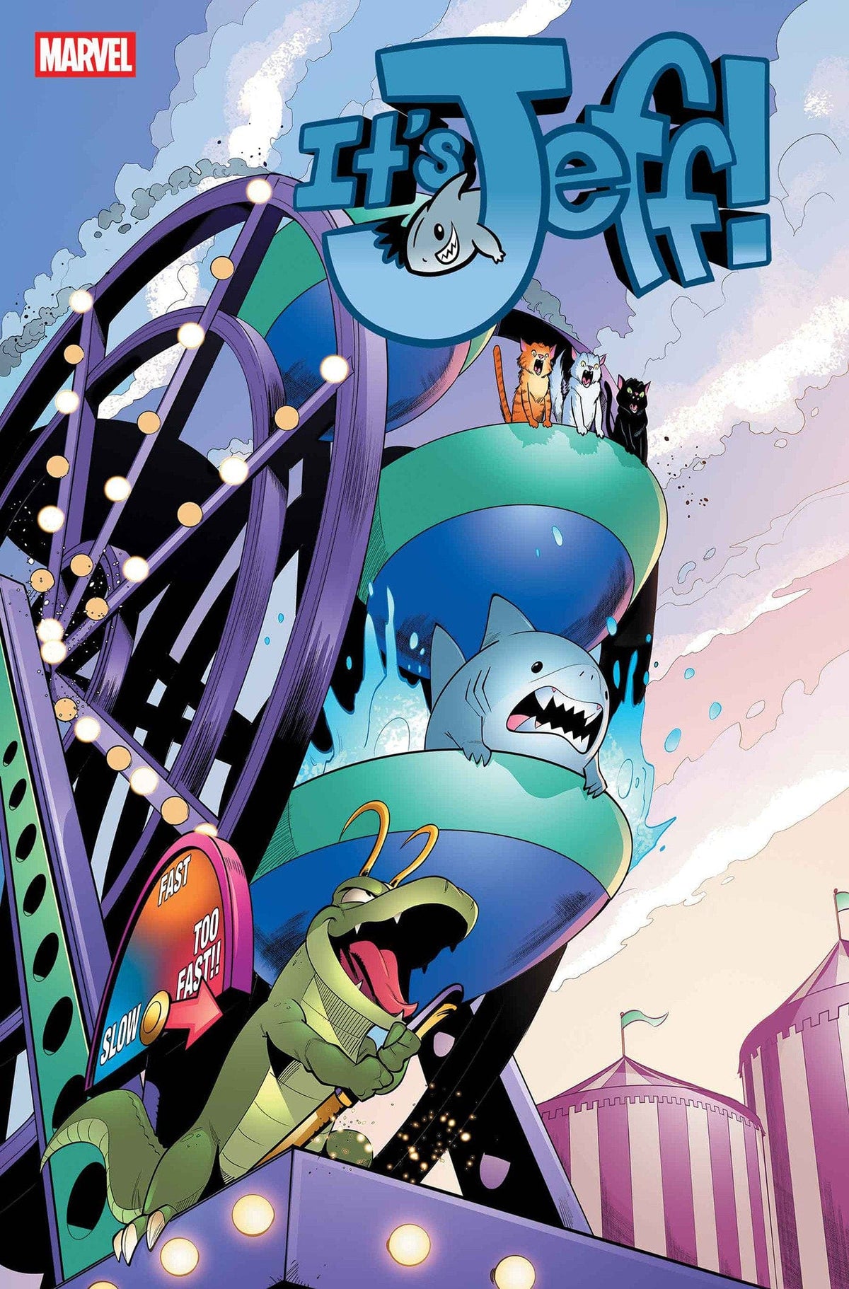 Marvel Comic Books IT'S JEFF & OTHER MARVEL TAILS #1 BOB QUINN VARIANT 75960621439600131 PRH-75960621439600131