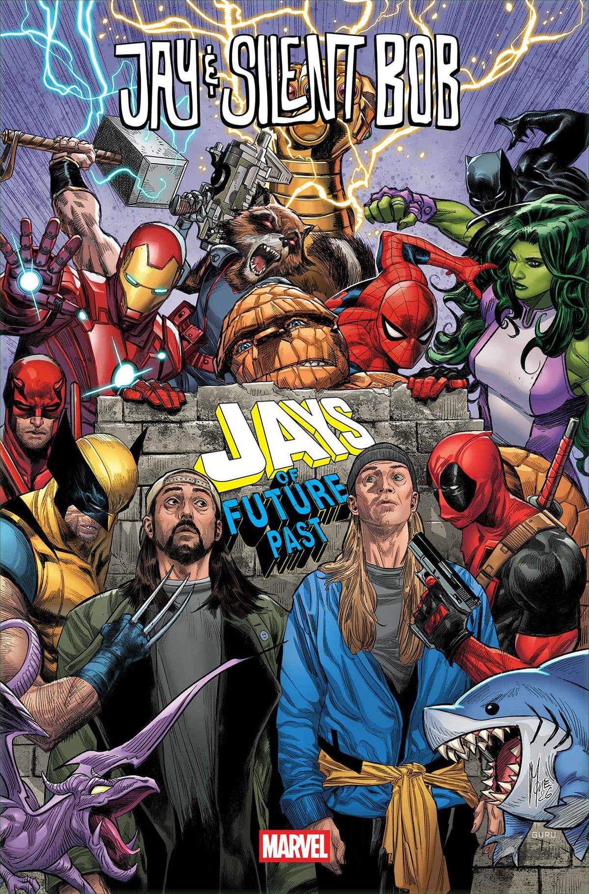Marvel Comic Books JAY & SILENT BOB: JAYS OF FUTURE PAST #1 75960621434100111 PRH-75960621434100111
