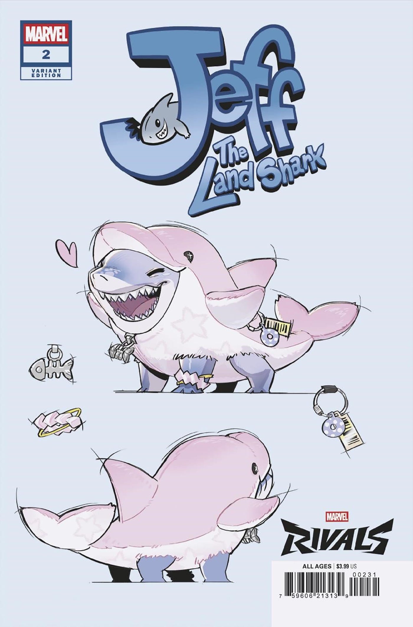 JEFF THE LAND SHARK #2 NETEASE GAMES MARVEL RIVALS VARIANT