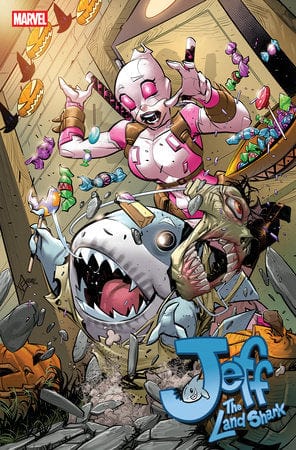 Marvel Comic Books JEFF THE LAND SHARK #5 FEDERICO VINCENTINI VARIANT 75960621313900531 PRH-75960621313900531