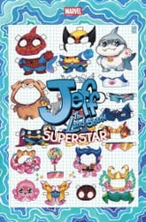 Marvel Comic Books JEFF THE LAND SHARK: SUPERSTAR #1 RIAN GONZALES FOIL VARIANT 75960621629100131 PRH-75960621629100131