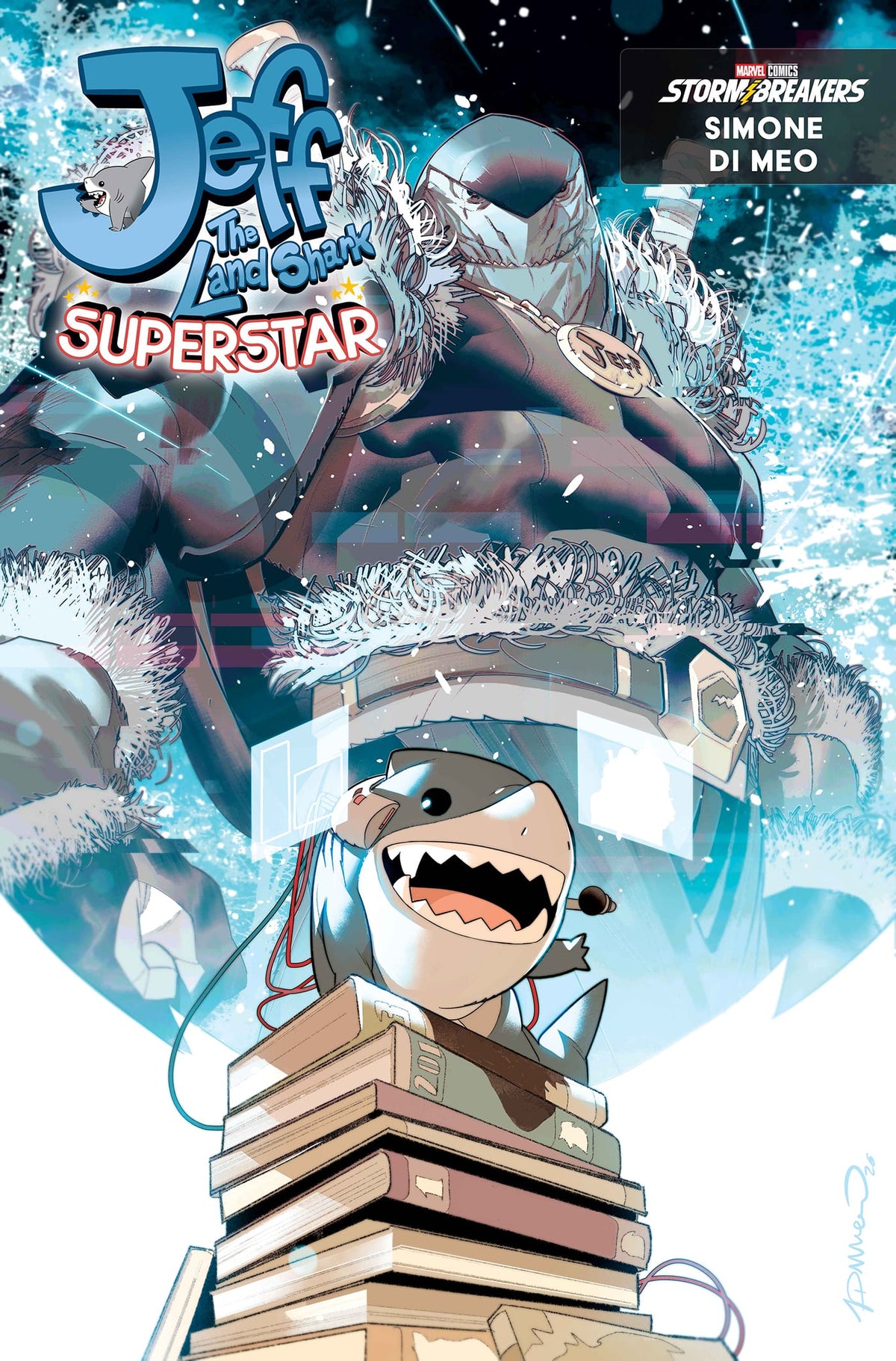 Marvel Comic Books JEFF THE LAND SHARK: SUPERSTAR #2 SIMONE DI MEO ISEKAI VARIANT (Release Date: 08/12/2026) 75960621629100221 PRH-75960621629100221