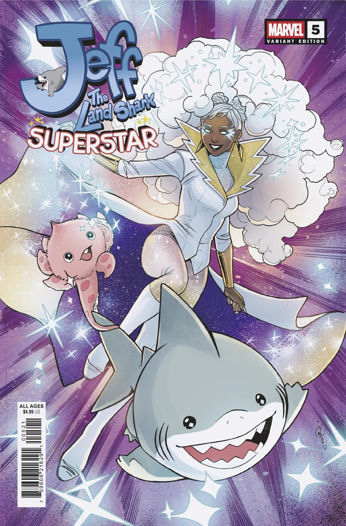 JEFF THE LAND SHARK: SUPERSTAR #5 DANICA BRINE VARIANT (Release Date: 11/11/2026)