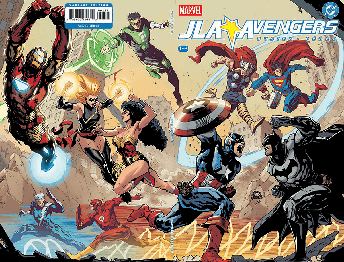 Marvel Comic Books JLA/AVENGERS #1 FACSIMILE EDITION RYAN STEGMAN VARIANT 75960621667300121 PRH-75960621667300121