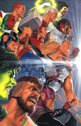 Marvel Comic Books JLA/AVENGERS #3 FACSIMILE EDITION ALEX ROSS 2-PART CONNECTING VARIANT A 75960621667300341 PRH-75960621667300341
