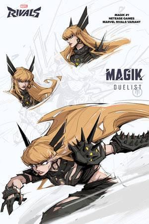 Marvel Comic Books MAGIK #1 NETEASE MARVEL RIVALS VAR 75960621034300161 PRH-75960621034300161