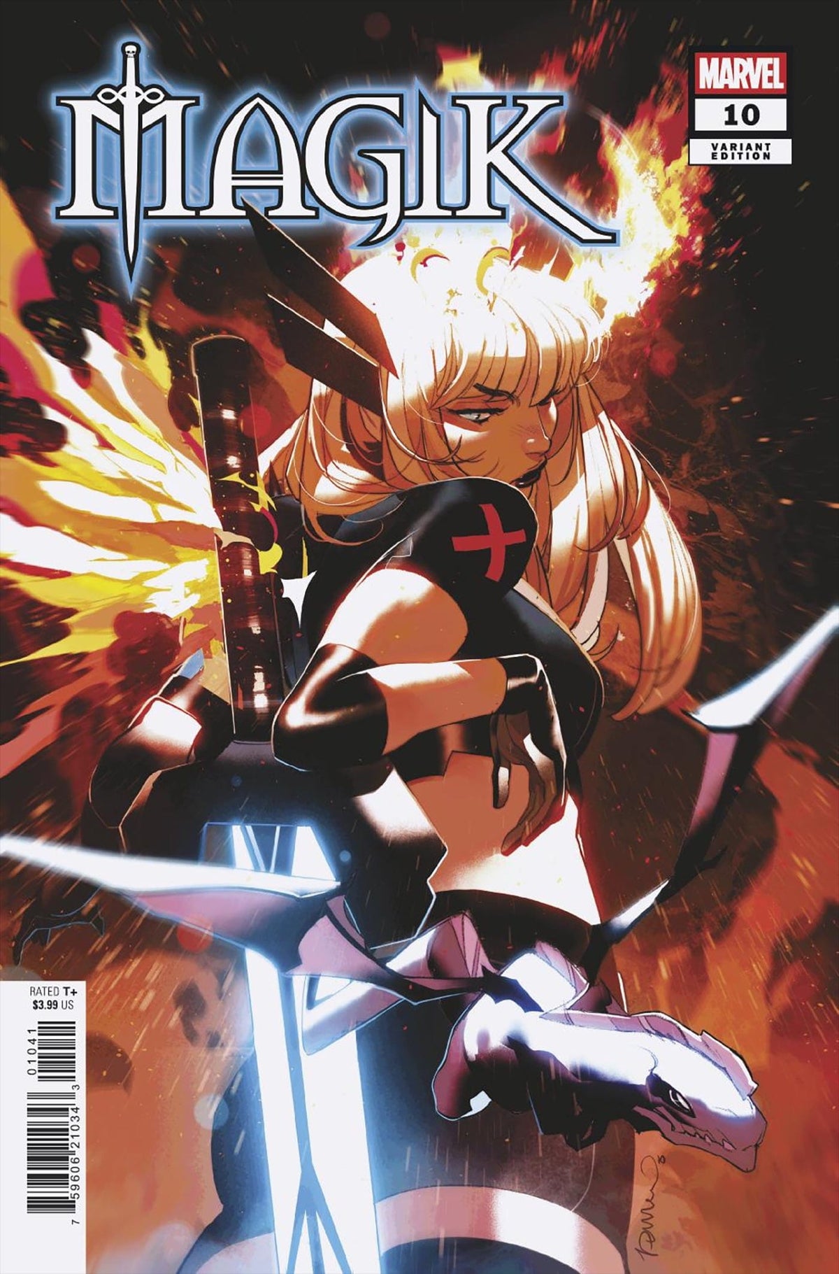 Marvel Comic Books MAGIK #10 SIMONE DI MEO VARIANT 75960621034301041 PRH-75960621034301041