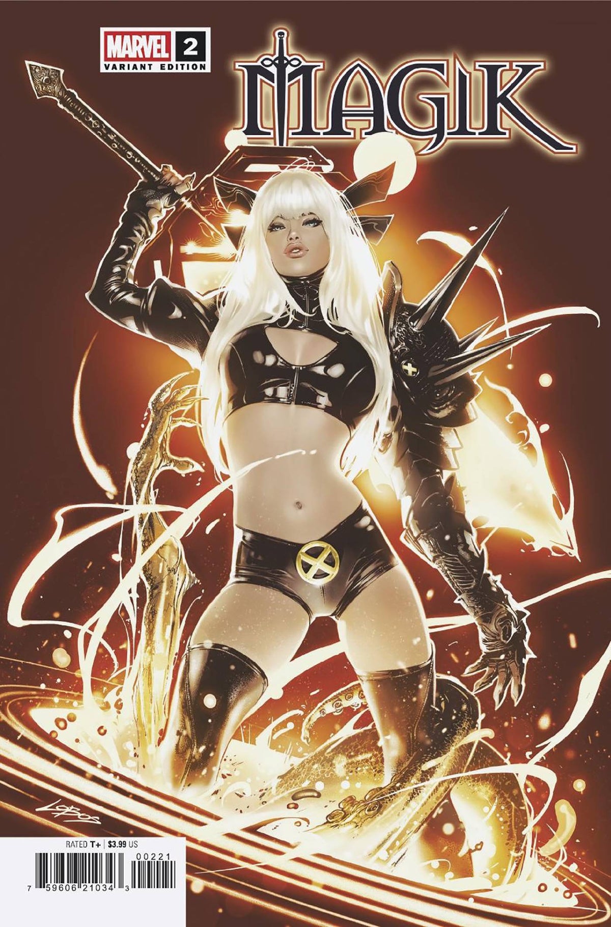Marvel Comic Books MAGIK #2 PABLO VILLALOBOS VARIANT 75960621034300221 PRH-75960621034300221