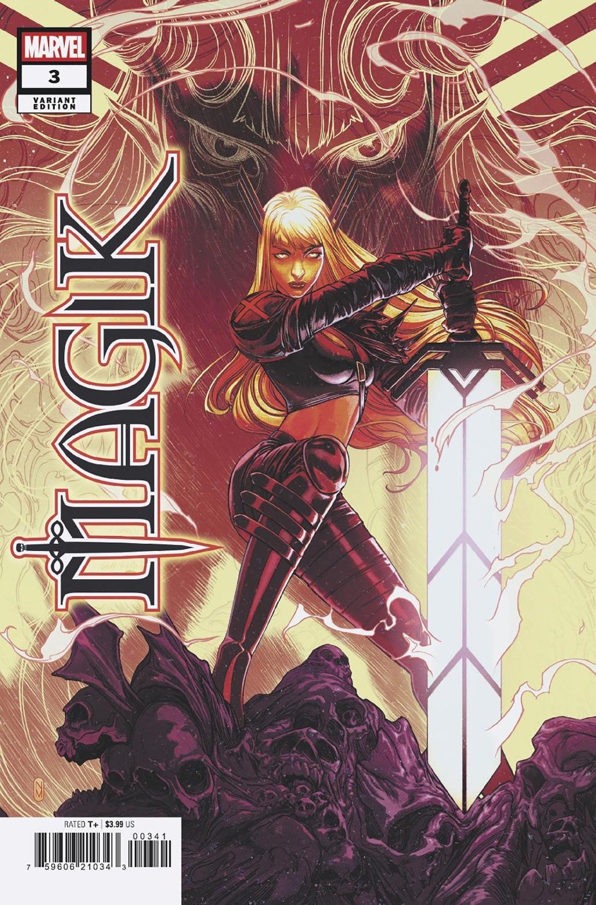 Marvel Comic Books MAGIK #3 NIMIT MALAVIA VARIANT 75960621034300341 PRH-75960621034300341
