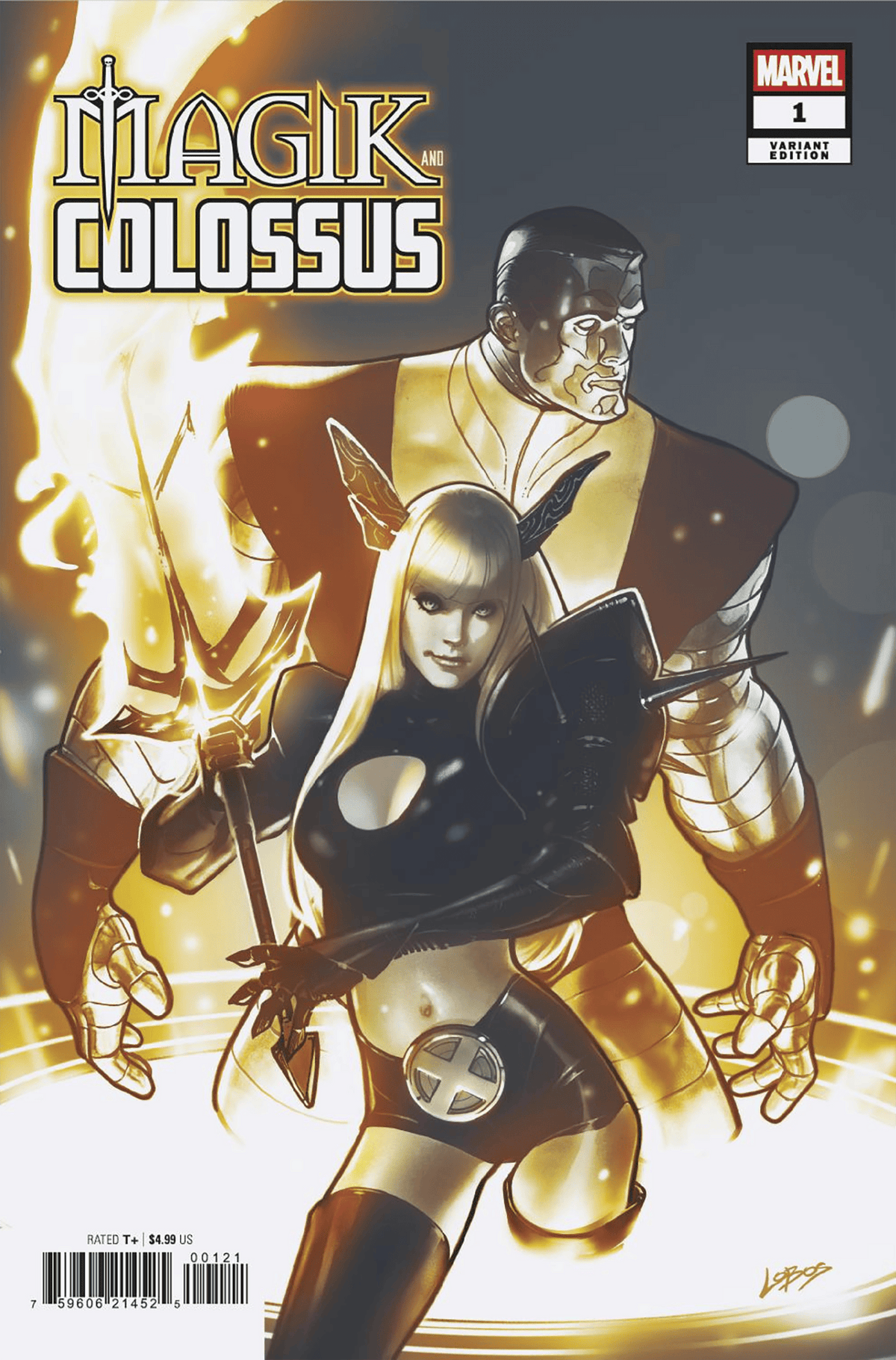 Marvel Comic Books MAGIK & COLOSSUS #1 PABLO VILLALOBOS VARIANT 75960621452500121 PRH-75960621452500121