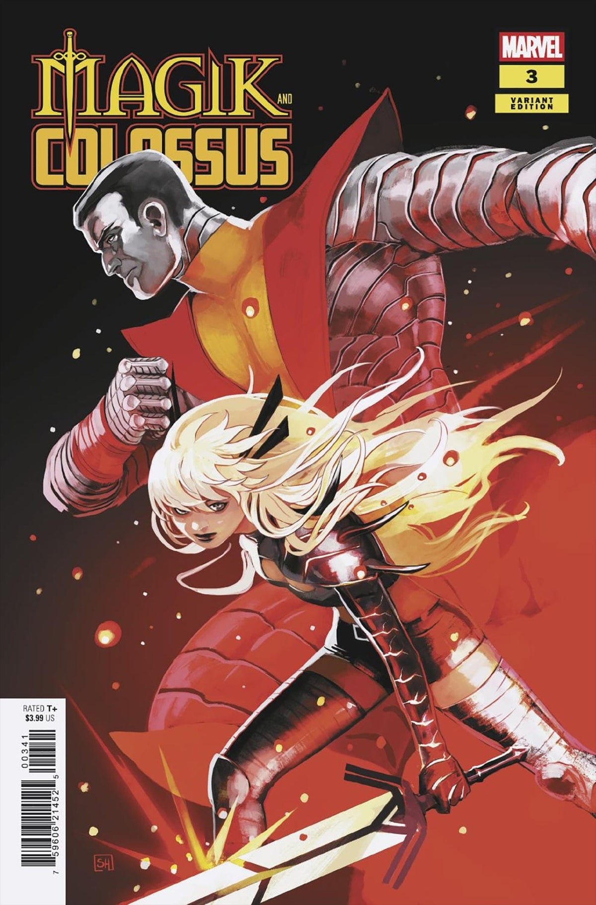 Marvel Comic Books MAGIK & COLOSSUS #3 STEPHANIE HANS VARIANT 75960621452500341 PRH-75960621452500341