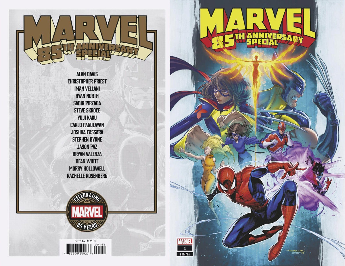 Marvel Comic Books MARVEL 85TH ANNIVERSARY SPECIAL IBAN COELLO VARIANT 75960620923100151 PRH-75960620923100151