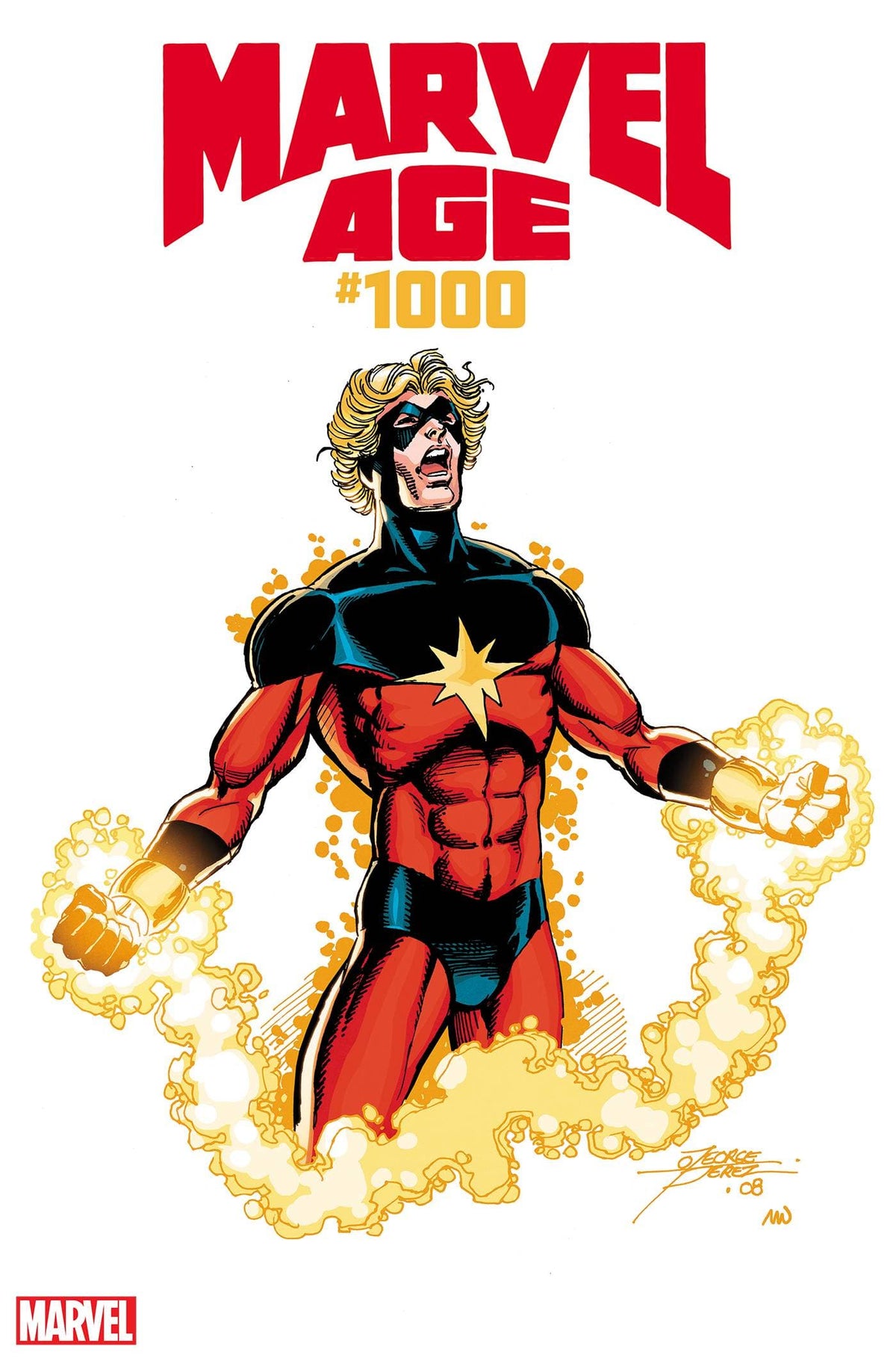 MARVEL AGE #1000 GEORGE PEREZ VAR