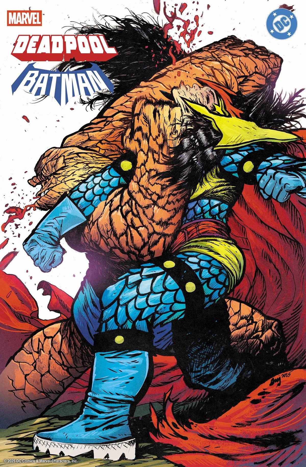 Marvel Comic Books MARVEL/DC: DEADPOOL/BATMAN #1 DANIEL WARREN JOHNSON VARIANT 75960621349800124 PRH-75960621349800124