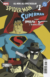 Marvel Comic Books MARVEL/DC: SPIDER-MAN/SUPERMAN #1 MARCOS MARTIN VARIANT 75960621395500127 PRH-75960621395500127